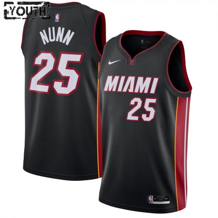 Maillot Basket Miami Heat Kendrick Nunn 25 2020-21 Nike Icon Edition Swingman - Enfant